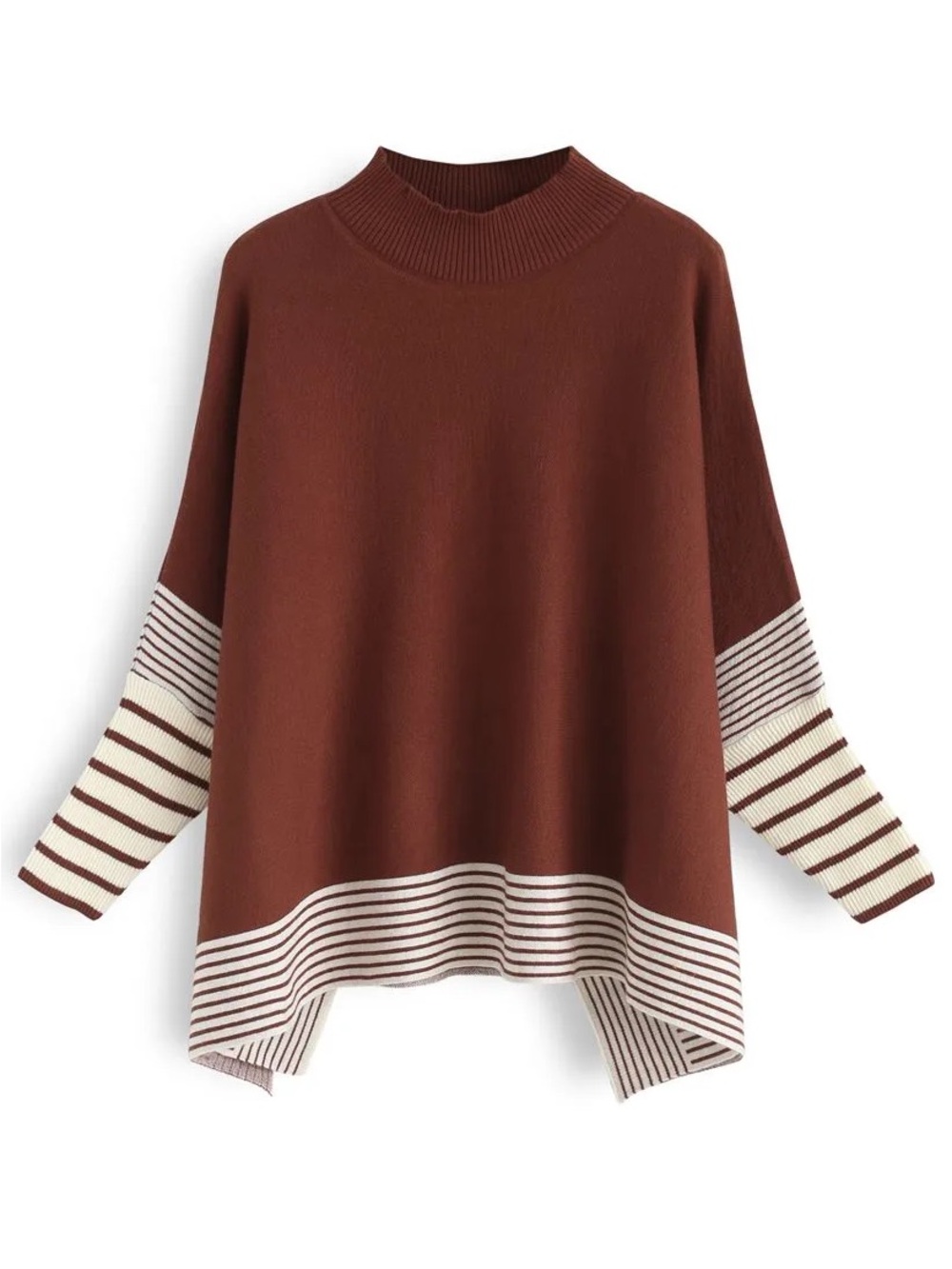 ZENANA OVERSIZED SWEATER PONCHO